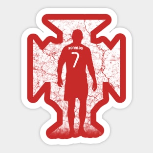 Ronaldo (Portugal White) Sticker